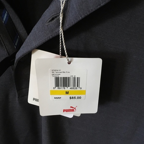 !!!SOLD!!!! New Tailored Fit Puma Golf Polo - Picture 5 of 5